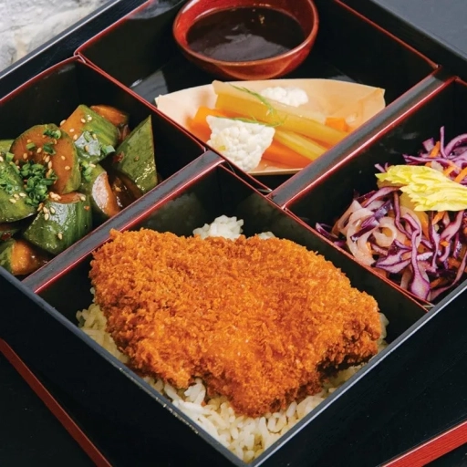 Chicken Katsu Bento Box Photo